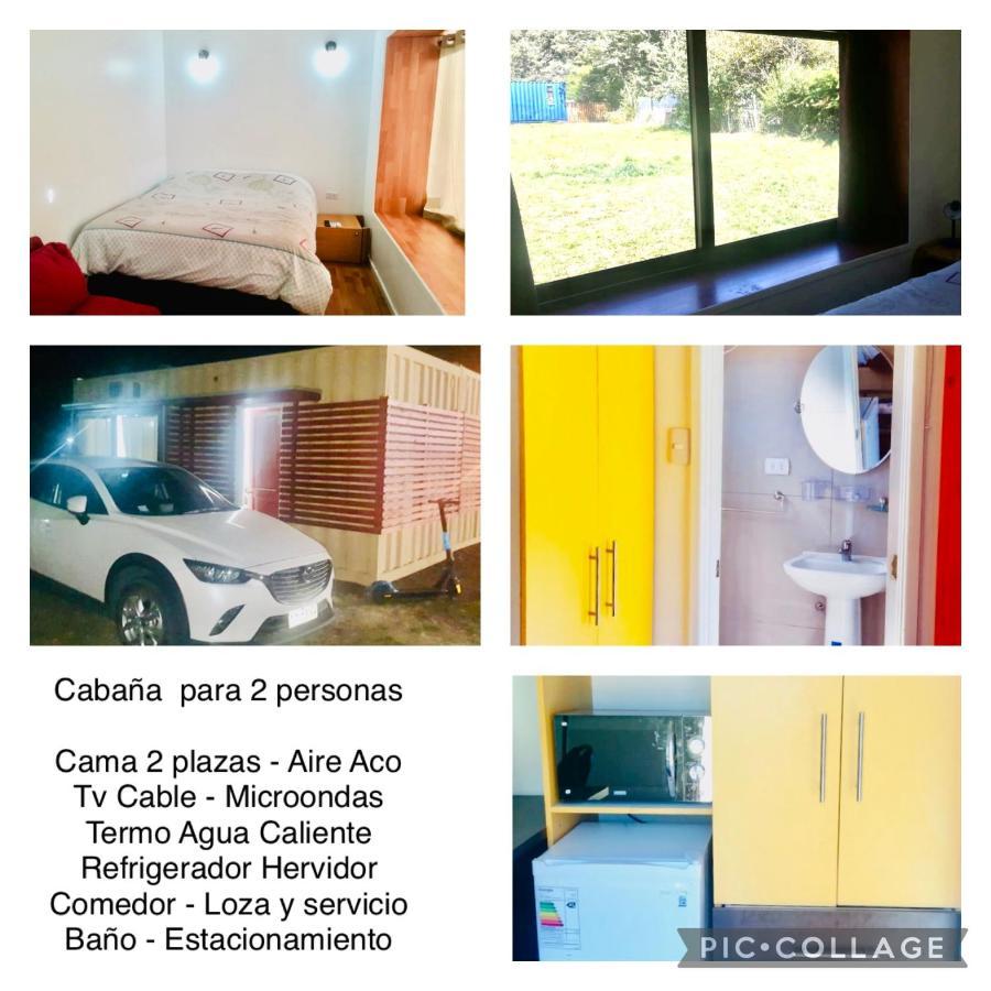 Cabanas Habitainer 2 Villa Pucon Bagian luar foto